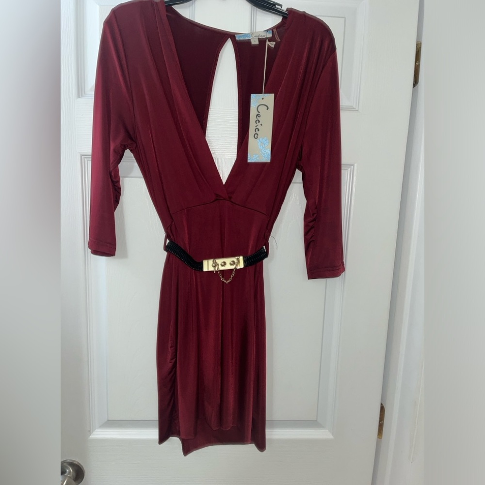 Sexy open back/front boutique dress.